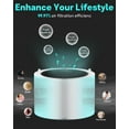 thumbnail image 4 of 2 Pack Blue Pure 211i Max Filter Replacement Compatible with Blueair Blue Pure 211i Max Air Purifier, Compare to Part #F2MAX, 4 of 5
