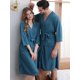 thumbnail image 2 of HONGHANYUAN Men Women Spring and Autumn Thin Terry Cloth Bath Robe Towel Bathrobe Nightgown Ladies Sexy Pajamas, 2 of 4