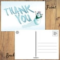 thumbnail image 3 of Holiday Thank You Postcards - 4 x 6 Thank You Postcards - 40 Seasonal Christmas, 3 of 4