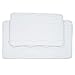 thumbnail image 3 of Bedford Home 2-Piece Memory Foam Bath Mat Set White, 3 of 4