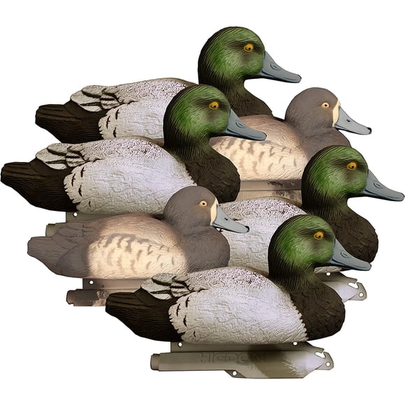 Higdon Outdoors Standard Bluebill Duck Decoys, Foam Filled
