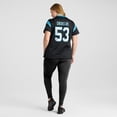 thumbnail image 7 of Women's Nike Claudin Cherelus  Black Carolina Panthers Team Game Jersey, 7 of 7