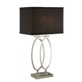 thumbnail image 2 of Allora Lampe de Table en Métal Noir et Nickel, 2 of 2