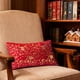 thumbnail image 5 of Gold Foil Christmas Pillow Cover Decorative Elk Bell Print Cushion Case for Holiday Home Decor Sofa Bedroom Living Room Festive Throw Pillowcase, 5 of 6