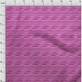 thumbnail image 4 of oneOone Georgette Viscose Purple Fabric Abstract Stripe Sewing Craft Projects Fabric Prints By Yard 42 Inch Wide, 4 of 5