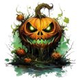 thumbnail image 1 of 5D DIY Taladro Halloween Calabaza Kit Del 30x30cm, 1 of 9