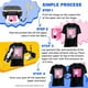thumbnail image 5 of Printers Jack Papel de transferencia térmica termoadhesivo para tela oscura, paquete de 100, papel de transferencia de camisetas de 8,3 x 11,7 pulgadas para lavado de impresoras de inyección de tinta,, 5 of 7