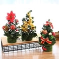thumbnail image 6 of Artificial Christmas Tree Mini Pine Needle Trees 2024 Christmas Decoration For Home 2025 New Year Gft Xmas Table Ornament, 6 of 7