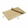 thumbnail image 4 of Manteles individuales tejidos elegantes para mesa de comedor, manteles de PVC lavables y resistentes al calor, manteles de plástico de primera calidad, antideslizantes y ultraduraderos para áreas de, 4 of 6