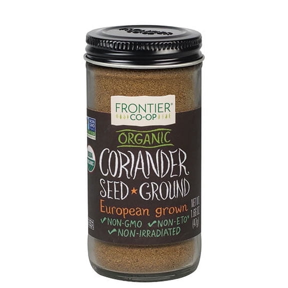 Frontier Co-Op Organic Coriander Seed Ground 1.66 oz Pack of 2