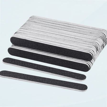 50 Pcs Nail Files for Acrylic Nails 80/80 Grit Double Sides Fingernail Files Professional Manicure Tools for Home Salon