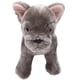 thumbnail image 1 of Peluche de peluche realista con forma de bulldog francés, 25 cm, 1 of 6