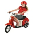 thumbnail image 4 of Razor Pocket Mod Electric Scooter w/ Storage, Age 8+, 15 Mph, 40-Min Run, 170lb Max, Red, 4 of 6