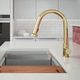 thumbnail image 5 of Nouvet Single Handle, Pull-Down Kitchen Faucet in Brushed Gold, 5 of 11