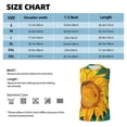 thumbnail image 5 of Lsque Vibrant Sunflower Painting Print Men's Cotton Blend Sleeveless Muscle Shirts (S-3XL)- Moisture Wicking, Odor Protection, UPF 30+,XX-Large, 5 of 8