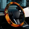 thumbnail image 6 of Thanksgiving 14.5 Inch Printing PVC Leather Car Wheel Cover, Steering Wheel Covers, Auto Accessories, 6 of 6