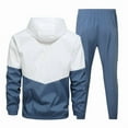 thumbnail image 5 of TrdSipl Mens Tracksuit Two-Piece Hoodie with Sweatpants Sets Hiking Jogging Sweatsuit Sets for Men Loose Fit Cozy Athletic Suit Sets, 5 of 5