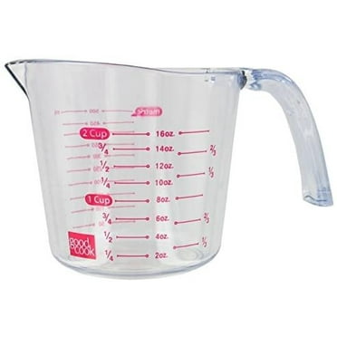 Mainstays 4-Cup Plastic Lightweight Measuring Cup, Transparent ...