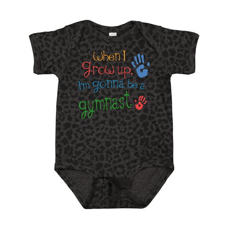 

Inktastic Gymnast Future Gift Baby Boy or Baby Girl Bodysuit