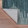 thumbnail image 3 of World Rug Gallery Bohemian Stripe Area Rug - TEAL 5'x7', 3 of 7
