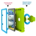 thumbnail image 4 of Dteck Case for Amazon Fire HD 8 / Fire HD 8 Plus (10th Generation, 2020 Released) - Heavy Duty Hybrid Shockproof Handle Case Protective Cover with 360 Rotating Kickstand, Green/Blue, 4 of 9