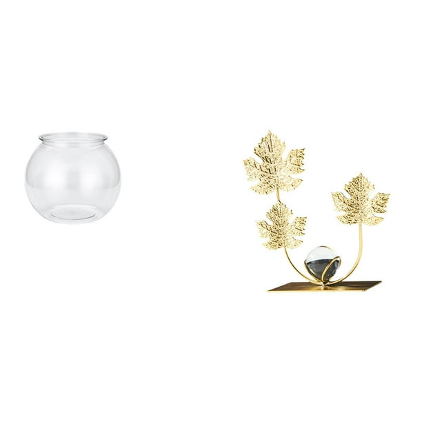 Adorno Transparente Para Pecera Pequeña, Acuario, Pecera, Florero, Mesa, Oficina, Decoración Del Hogar, Plantas, Hojas, Estatua, Estantería, Escultura, Regalo De Cumpleaños, Inauguración