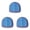 Sky Blue 3PCS, variant on YWIYIUD 1PCS Hot Tub Seats NonSlip MassageSpa Cushion Hot Tub Accessories with Suction Cup and Mesh,Inflatable and WaterFilled DualPurpose Hot Tub Booster Seat Comfortable Soft Hot Tub Cushion