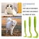 thumbnail image 5 of Greeniant 3 uds. Herramienta para quitar pulgas de mascotas, removedor de gancho para rascar, suministros de aseo para perros y gatos, Suministros para perros Verde, 5 of 6