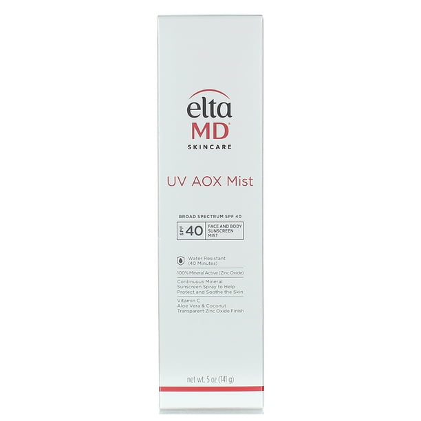 Elta MD UV AOX Mist SPF 40 Face and Body Sunscreen Mist 5oz/141g