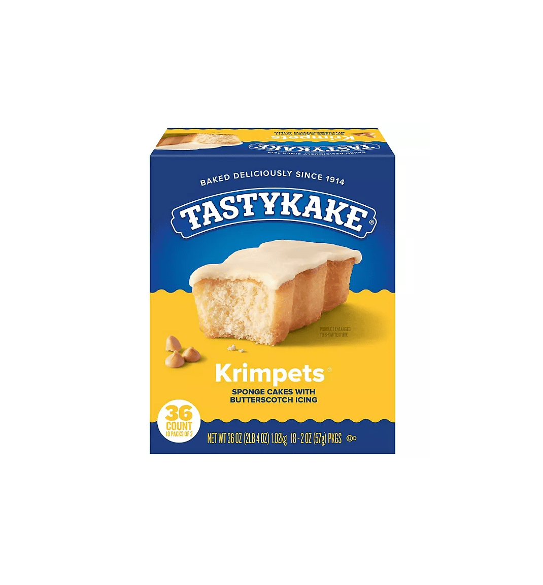 Tastykake Butterscotch Krimpets (2 oz., 36 pk.)