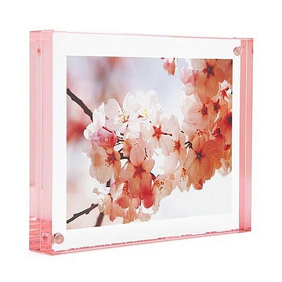 The original acrylic 4x4 MAGNET FRAME with Rose Edge by Canetti - 4x4