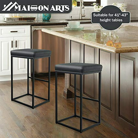 Maison Arts Bar Height 30 Inch, What Size Bar Stool Do I Need For A 41 Inch Counter