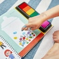 thumbnail image 3 of Fingerprinting Books With Rubber Stamps Ink Pad Activities, Doodling Book Animal, 3 of 4