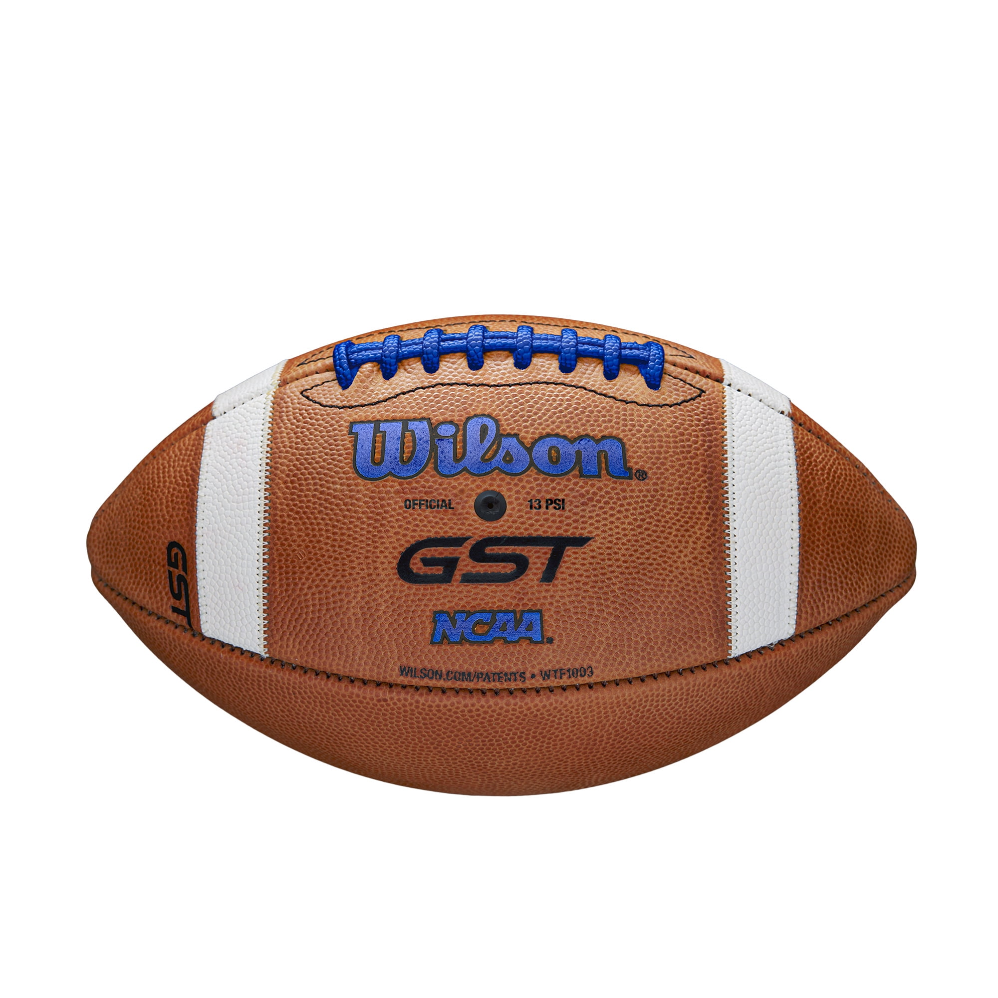 Wilson GST Color Game Football - Red, Official Size