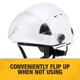 thumbnail image 4 of Visera DEWALT DPG22-SH con lente transparente antivaho para casco, 4 of 5