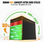 Universal Power Group 12V 100Ah Solar Wind AGM SLA Deep Cycle VRLA Battery 12V 24V 48V