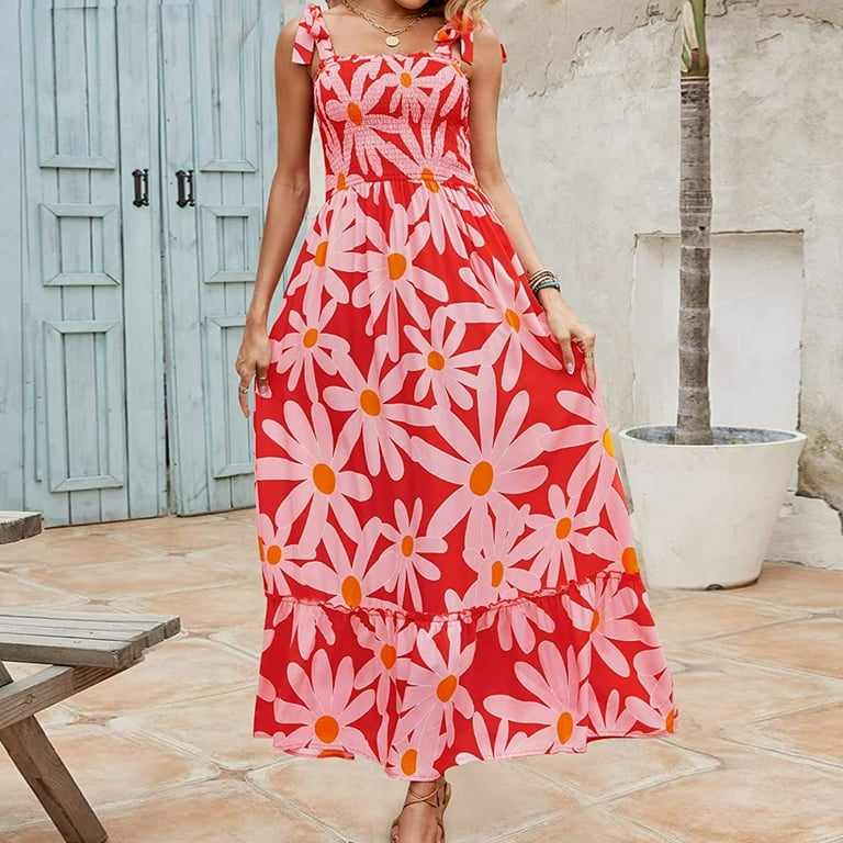 Mid length clearance casual summer dresses