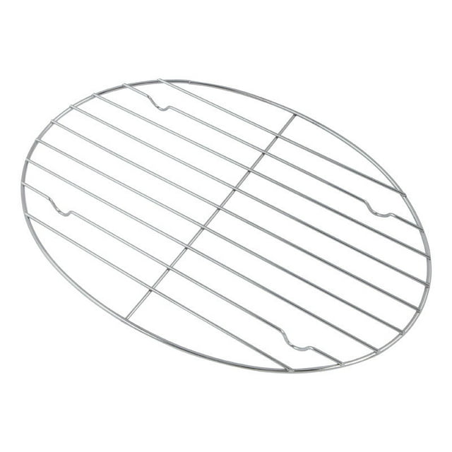 Asador Harold Import ovalado de acero, 22 x 30 cm