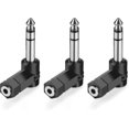 thumbnail image 1 of 6.35 To 3.5 Convers 6.5 To 3.5 To Fe Elbow 90 Ph Microph O Adapter3pcs-, 1 of 5