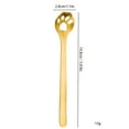 thumbnail image 2 of Dsscvnef Cute Cat Mini Coffee Spoon Stainless Steel Teaspoon for Dessert Cake Stirring Soup Tableware Kitchen Utensil, 2 of 3
