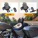 thumbnail image 5 of AUFER Kits de respaldo ajustables para conductor enchufables, hechos a medida, compatibles con Touring Road King Street Glide Road Glide Electra Glide 1997-2024, color negro, 5 of 5