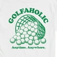 thumbnail image 3 of Instant Message - Golfaholic - Men's Short Sleeve Graphic T-shirt, 3 of 6