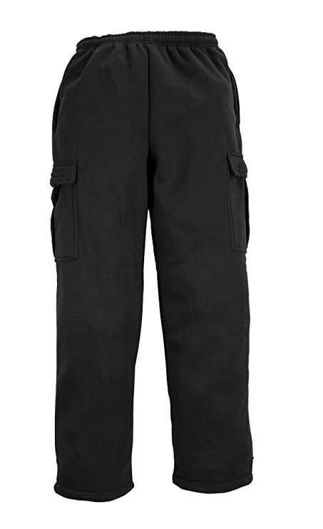 men's heavy fleece pants
