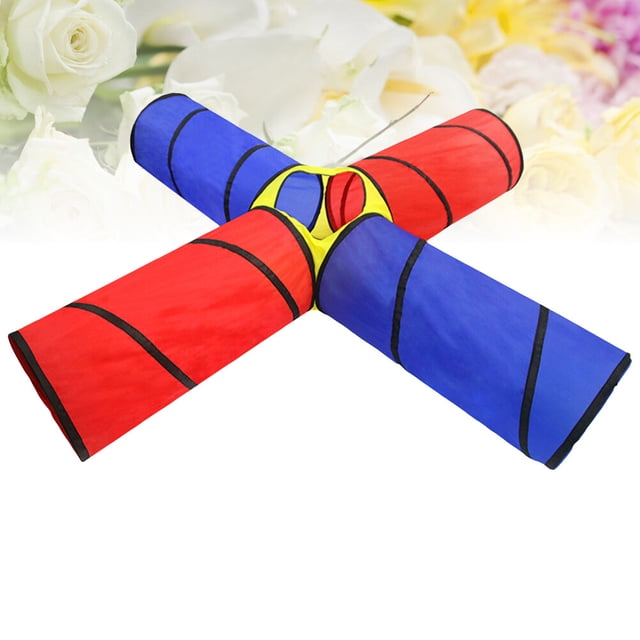 WHAMVOX Play Tube Tunnel for Exploration with Assorted Color 1Pcs