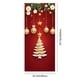 thumbnail image 3 of Linnome Christmas Door Decoration Kit - Santa Claus Themed Hanging Cloth with Border Stickers for Festive Entryways, 3 of 6