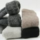 thumbnail image 5 of Minnieouse 1 par de calcetines de invierno para clima frío, calcetería térmica para suelo de Color sólido, calentador de pies, transpirable, Type3 NO3, 5 of 6