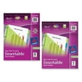 thumbnail image 1 of Consumer Products  Pocket Insertable Dividers- Plastic- 8-Tab- Multi-Color, 1 of 1
