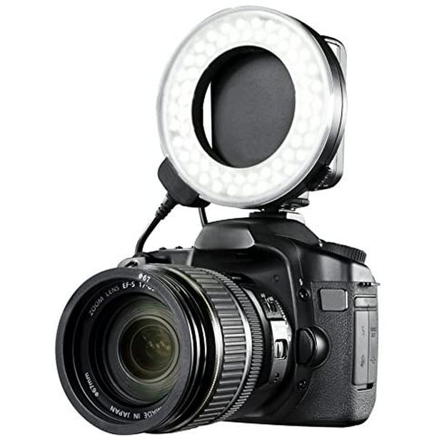 recoger transferencia de dinero De nada Canon EOS Rebel XT Dual Macro LED Ring Light / Flash (Applicable For All  Canon Lenses) (CAMERA NOT INCLUDED) - Walmart.com