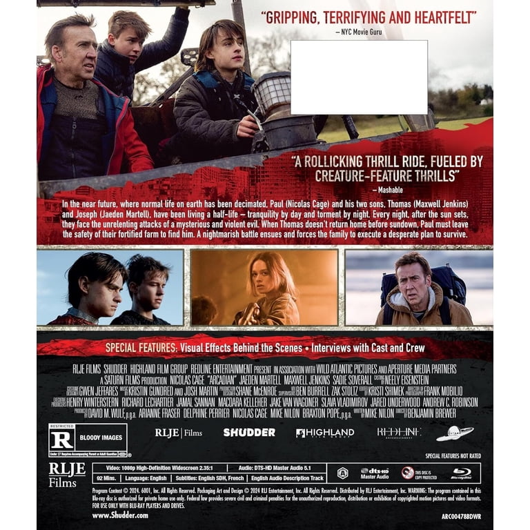 Arcadian (Blu-ray), Image Entertainment, Horror - Walmart.com