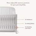thumbnail image 4 of Little Seeds Briar 6-in-1 Convertible Crib , Bottle Green, 4 of 14
